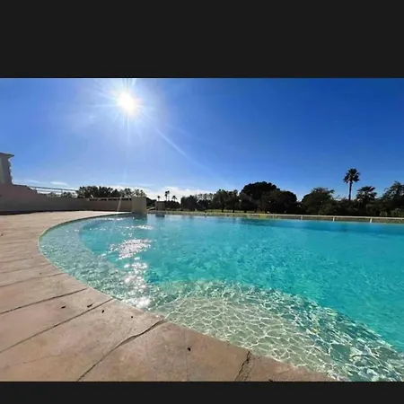 Daire T2 Cosy En Bord De Avec Terrasse, Piscine Et Parking Antibes